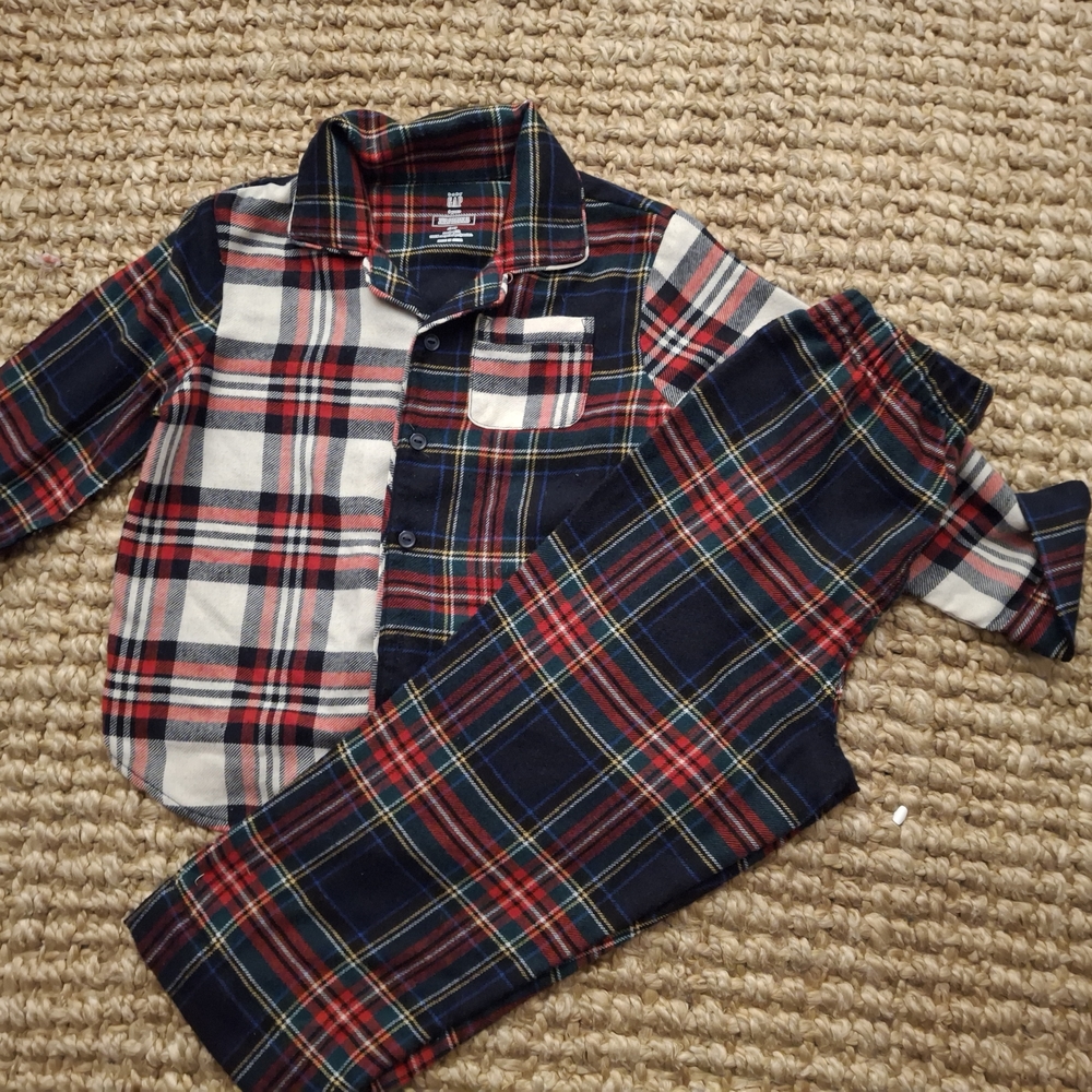 GAP Plaid Kids Pajama Set